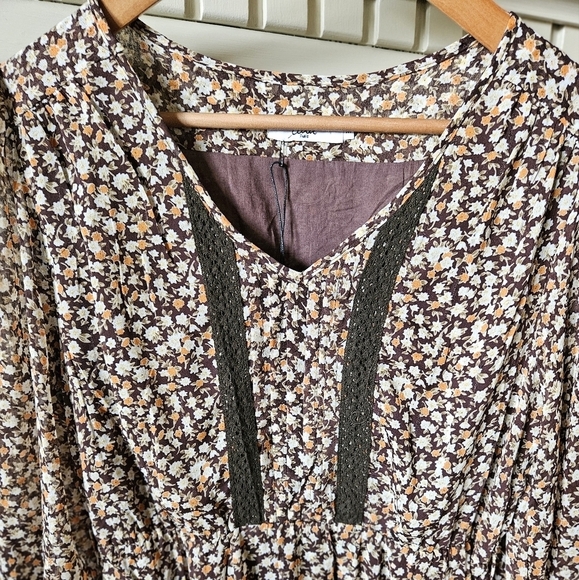 Calie Paris Floral Dress Size M - Picture 3 of 16